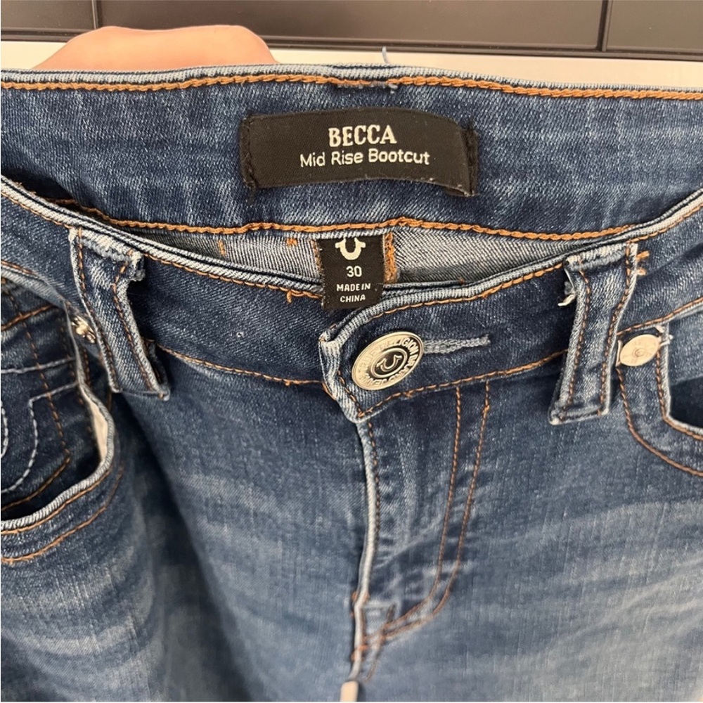 brand new dark wash true religion denim jeans - Picture 8 of 8